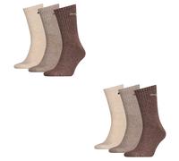 6 Paia Di Calze Sportive Puma Da Tennis Taglia 35 - 49 Unisex Per Lei E Lui