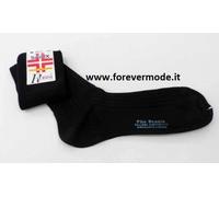 6 Paia di Calze uomo Rossi Sanix lunghe linea Sanitaria in comodo cotone art 200