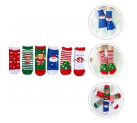 6 paia di calzini per neonati, calzini in cotone pettinato, calzini caldi