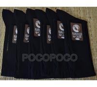 6 Paia di calzini rasati lunghi da uomo in cotone caldo Barocco Leccese 017