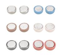 6 paia di chiusure hijab clip bottoni magnetici spilla collare gemelli per chiusure, One Size, come descritto