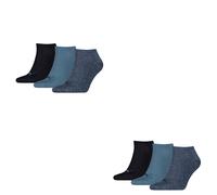 6 Paia Di Puma Sneaker Invisibili Taglia 35 - 49 Unisex Donna Uomo Calzini