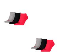 6 Paia Di Puma Sneaker Invisibili Taglia 35 - 49 Unisex Donna Uomo Calzini