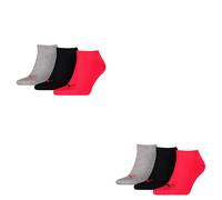 6 Paia Di Puma Sneaker Invisibili Taglia 35 - 49 Unisex Donna Uomo Calzini