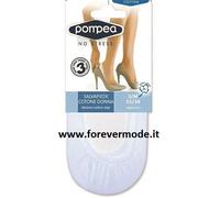 6 Paia di salvapiede da uomo Pompea in leggero cotone liscio art. Salva piede U