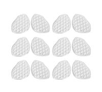 6 paia di solette metatarsali in silicone trasparente per avampiede, cuscinetti morbidi con punti di massaggio.