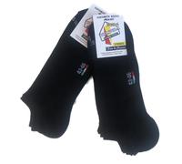 6 PAIA FANTASMINI UOMO DONNA COTONE FILO SCOZIA NERO BIANCO BLU MADE IN ITALY