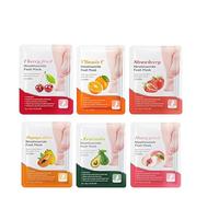 6 Paia Maschera Per Piedi di Boxiatil - Maschera Piedi Esfoliante con Ingredienti Naturali, Idratante per Pelle Liscia e Morbida, Nutriente Intensiva per Rigenerazione