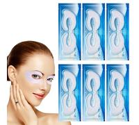 6 Paia Patch Occhi al Collagene, Maschera Occhi per Occhiaie e Borse, Trattamento Idratante e Antirughe per Contorno Occhi, Maschera in Cristallo per uno Sguardo Riposato