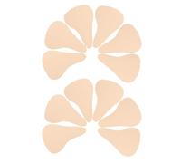 6 Paia Patch Solari T Piccoli per Viso in Idrogel, Khaki | Area Occhi e Volto, Adesione Forte e Resistente al Sudore, Uso Quotidiano e Corsa senza Riapplicare