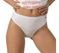 6 Paia Slip Basic Donna Cotone Elasticizzato Antibatterico SNELLY 394 Bianco
