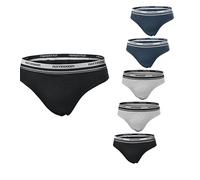NOTTINGHAM 6 Boxer Uomo in Filo di Scozia con Elastico Interno (Fondo Scuro, 7)