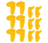 6 Paia Teste di Anatra Smontanti per Montaggio su Macchina per Pneumatici, Inserti Stallonatori per Smontagomme in plastica Protezione del Cerchione per Strumenti di Riparazione