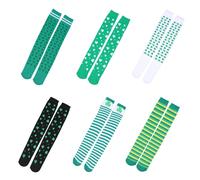 6 Pairs Calze Decorative Accessori Per La Giornata Di San Patrizio