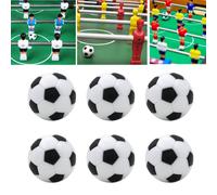 6 palline da mini calcio per interni, gioco da tavolo, piccole