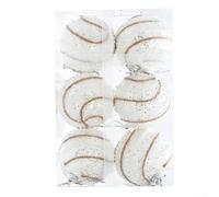 6 Palline di Natale Infrangibili 5-6cm Decorazioni per | Realizzate per decorare l' natalizio disponibili in o pronte per essere appese