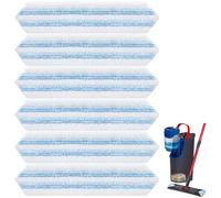 6 panni in microfibra compatibili con Vileda H2PrO e O-Cedar H2PrO - Rivestimento di ricambio per lavapavimenti e macchie di rimozione rapida