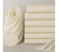 6 panni per formaggio, 50 x 50 cm, garze riutilizzabili e lavabili per scolare, 100% puro cotone non sbiancato, senza pelucchi, panno ultra fine per formaggi e succhi