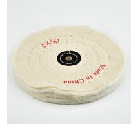 6 Panno Disco Pulitrici Polishing Ruota 1/2 Buffer Lucido Smerigliatrice & Pad