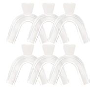 6 paradenti notturni per stringere i denti, protezione notturna per digrignare i denti, protezione per denti da digrignare i denti, protezione per digrignare i denti durante il giorno, digrignare i