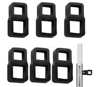 6 paraurti per maniglie della porta, tappi per maniglia della porta, in silicone, protezione morbida per maniglia della porta, protezione per mobili per sala studio, camera da letto, casa