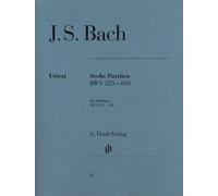 6 partite BWV 825-830 - arrangiamento per pianoforte [Note musicali/spartito] Compositore: BACH JOHANN SEBASTIAN