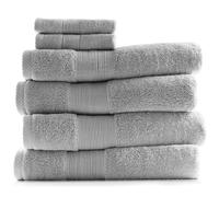 6 PC Asciugamano Set - 4 Bagno & 2 Salvietta 100% Cotone Ultra Morbido 700