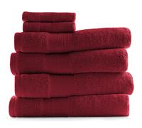 6 PC Asciugamano Set - 4 Bagno & 2 Salvietta 100% Cotone Ultra Morbido 700