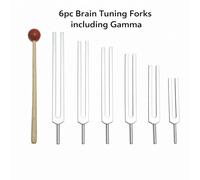 6 PC Cerebrale Regolazione Forcelle - Gamma Incluso ( Alto Qualità Healing