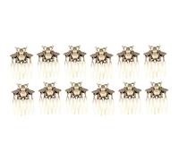 6 Pcs Accessori Acconciature Sposa Pettini Laterali Per Capelli Da