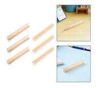 6 Pcs Accessori Per Il Gioco Del Domino Basi Portacarte Da Tavolo