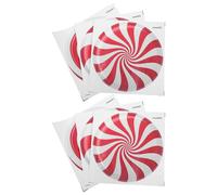 6 Pcs Adesivi Per Finestre Le Vacanze Decalcomanie Murali Esterne