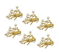 6 Pcs Anelli Di Tovaglioli Metallo Arredamento Del Tavolo Pranzo