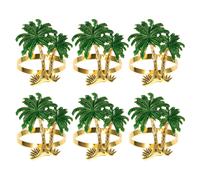 6 Pcs Anelli Per Tovaglioli Addobbi Hawaiani Feste Da Tovagliolo Sposa Di Unici