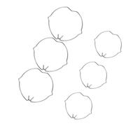 6 Pcs Anello Di Fissaggio Della Lampada Downlight Clip Molla in Metallo