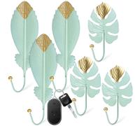 6 Pcs Appendi Giacche Da Muro Appendiabiti Parete Gancio in Ferro