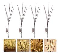 6 Pcs Artificiali Dei Rami Degli Alberi Di Ramo Luce Notturna Forma Albero