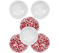 6 Pcs Artigianato Con Sfere Di Sfera Palla Decorative Palline