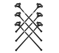 6 Pcs Asta Della Bandiera Manubrio Portabandiera Bicicletta Dell'esposizione