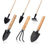 6 PCS Attrezzi da Giardinaggio, Set di Attrezzi da Giardinaggio, Adatto per Allentare Il Terreno E Trapiantare Piccole Piante In Vaso, Un Regalo per Gli Appassionati di Giardinaggio