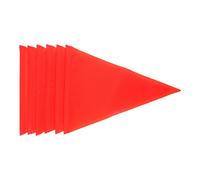 6 Pcs Bandiera Del Rimorchio Della Bicicletta Bandiere Triangolari