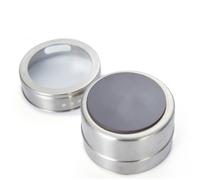 6 Pcs Barattolo Per Condimenti in Acciaio Inossidabile Barattoli Spezie