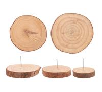 6 Pcs Base Fai Da Te Con Maniglia Kit Per Realizzare Timbri in Gomma Legno