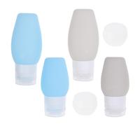 6 Pcs Boccetta Atomizzatore Profumo Dispenser Bottiglie Shampoo Da Viaggio