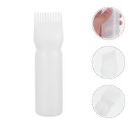 6 Pcs Boccetta Per Olio Capelli Flacone Applicatore Pettine Radici