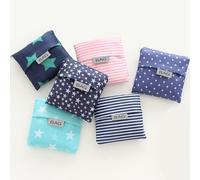 6 PCS Borse Della Spesa Riutilizzabili Borsa Tote Pieghevole Per Di Stoffa