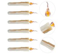 6 Pcs Candela Elettronica LED Di Ornamento Per Lampada Elettrica