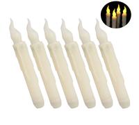 6 Pcs Candele Led Candeline Piccole Luci Per La Decorazione Senza Fiamma