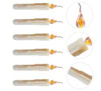 6 Pcs Candeline Led Luci Per Feste Lampada Di Candele Luce Elettriche