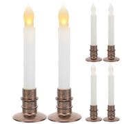 6 Pcs Candeline Led Piccole Candele Elettriche Decorative Nuziali